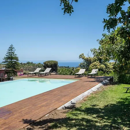 Villa Persea Santa Venerina Exterior foto